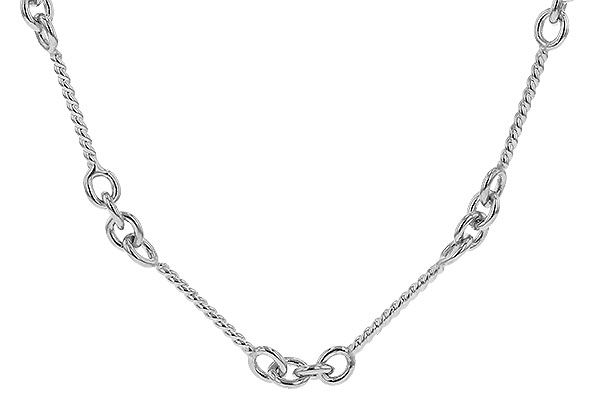 A283-15255: TWIST CHAIN (8IN, 0.8MM, 14KT, LOBSTER CLASP)