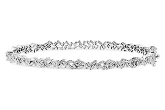 B282-19773: BANGLE .84 TW BAGUETTE DIAS