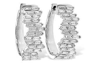 C199-50709: EARR .70 TW BAGUETTE DIAS