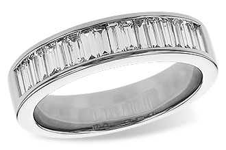 C284-00700: LDS DIA WED RG .70 TW BAGUETTES