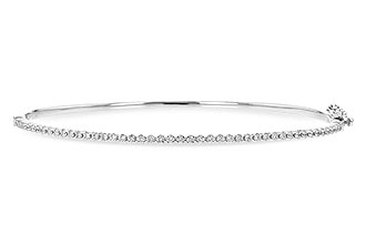 D199-54346: BANGLE BRACELET .50 TW