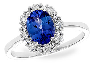 D283-14346: LDS RG 1.02 TANZANITE 1.30 TGW (8x6 OVAL)