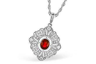 E282-20718: NECK .45 RUBY .70 TGW (5x4MM RUBY)