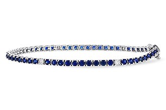 E284-01609: BRACELET 3.27 TW SAPP 3.52 TGW (7")