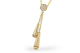 F284-01591: NECKLACE .11 TW