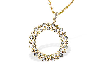 G199-50645: NECKLACE .12 TW