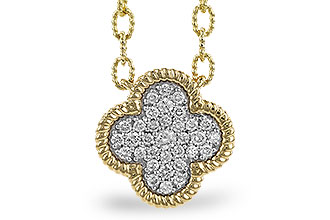 G283-17954: NECKLACE .32 TW (18")