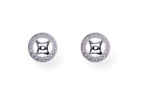 H193-15200: EARRING JACKET .32 TW (FOR 1.50-2.00 CT TW STUDS)
