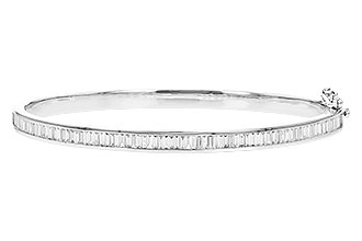 H283-10709: BANGLE 1.02 TW BAGUETTE DIAMONDS