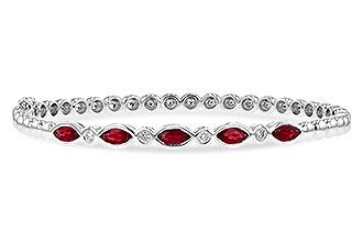 K199-53409: BANGLE 1.50 RUBY 1.63 TGW