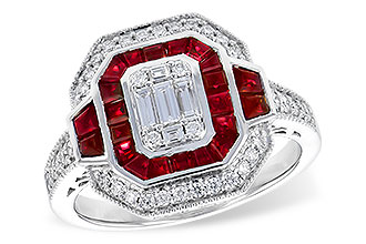 K282-25200: LDS RG 1.02 TW RUBY 1.42 TGW