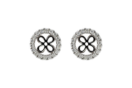 L196-77018: EARRING JACKETS .30 TW (FOR 1.50-2.00 CT TW STUDS)