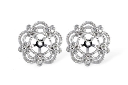 M194-95263: EARRING JACKETS .16 TW (FOR 0.75-1.50 CT TW STUDS)