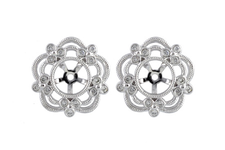 M194-95263: EARRING JACKETS .16 TW (FOR 0.75-1.50 CT TW STUDS)