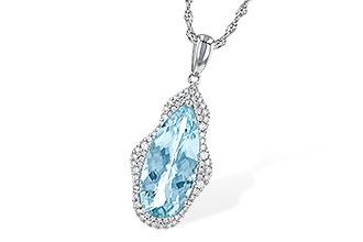 M199-51572: NECK 3.97 AQUAMARINE 4.20 TGW