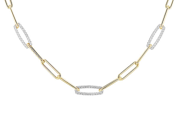 M283-09809: NECKLACE .75 TW (17 INCHES)